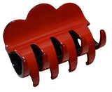 French Amie Small Wave Handmade Celluloid Jaw Hair Claw Clip Clamp Clutcher