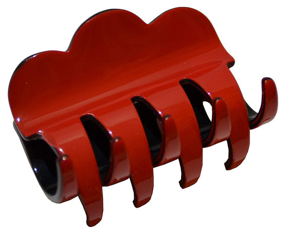 French Amie Small Wave Handmade Celluloid Jaw Hair Claw Clip Clamp Clutcher