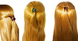 Parcelona French Sparkled Black Dots Red and Green Hair Claws