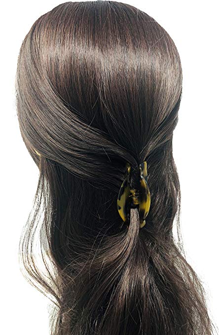 Parcelona French Alien Small Tokyo Shell and Savana Hair Claw Clip