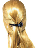 Parcelona French Beak Clasp Shell N Black Salon Hinge Side Slide In Hair Claws