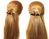 French Amie Bar Medium Handmade Tokyo Celluloid Acetate Hair Clip Barrette