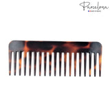 Parcelona French Wide Detangle Large Celluloid Hair Comb for Women and Girls