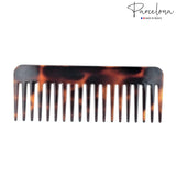 Parcelona French Tortoise Shell Large 6 1/4" Hair Combs for Women and Girls