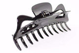 Parcelona Extra Large Big Jumbo Tortoise Shell & Black Jaw Hair Claw Clip-parcelona-ebuyfashion.com
