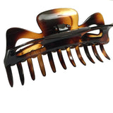 Parcelona Extra Large Big Jumbo Tortoise Shell & Black Jaw Hair Claw Clip-parcelona-ebuyfashion.com