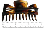 Parcelona Extra Large Big Jumbo Tortoise Shell & Black Jaw Hair Claw Clip-parcelona-ebuyfashion.com