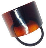Parcelona France Canopy Celluloid Shell Pony Ponytail Hair Elastic Tie-Parcelona-ebuyfashion.com