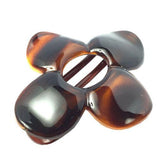Parcelona France Grande Fleur Hinge Medium Slidein Secure Grip Hair Clip Clamp-PARCELONA-ebuyfashion.com