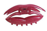 Parcelona France Medium Lip Hot Pink Celluloid Jaw Hair Claw Clip Clutcher-Parcelona-ebuyfashion.com