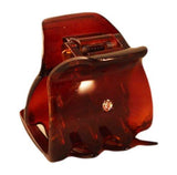 Parcelona France Mignon Small Shell Crystals Jaw Hair Claw Clip 1 1/4 Inch-PARCELONA-ebuyfashion.com