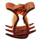 Parcelona France Mignon Small Shell Crystals Jaw Hair Claw Clip 1 1/4 Inch-PARCELONA-ebuyfashion.com