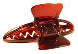 Parcelona France Open Classic Small Tortoise Shell Claw Jaw Hair Clip 2 1/3 Inches-PARCELONA-ebuyfashion.com