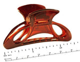 Parcelona France Open Classic Small Tortoise Shell Claw Jaw Hair Clip 2 1/3 Inches-PARCELONA-ebuyfashion.com