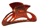 Parcelona France Open Classic Small Tortoise Shell Claw Jaw Hair Clip 2 1/3 Inches-PARCELONA-ebuyfashion.com