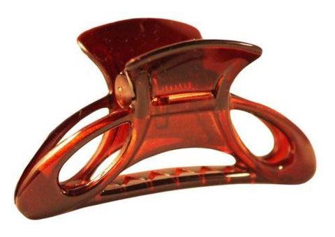 Parcelona France Open Classic Small Tortoise Shell Claw Jaw Hair Clip 2 1/3 Inches-PARCELONA-ebuyfashion.com