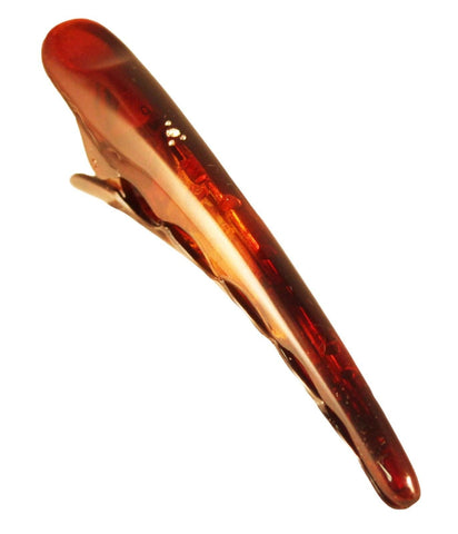 Parcelona France Toucan Large Shell Crystal Hair Side Slider Beak Claw 5 Inch-PARCELONA-ebuyfashion.com