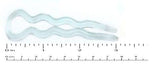 Parcelona French 3 Pcs Medium Shell Chignon Wavy 3 Inch Crink U Shaped Hair Pin-Parcelona-ebuyfashion.com