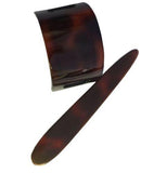 Parcelona French Basic Arch Pin Thru Medium Hair Clip With Stick Pony Clip-Parcelona-ebuyfashion.com