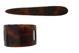 Parcelona French Basic Arch Pin Thru Medium Hair Clip With Stick Pony Clip-Parcelona-ebuyfashion.com