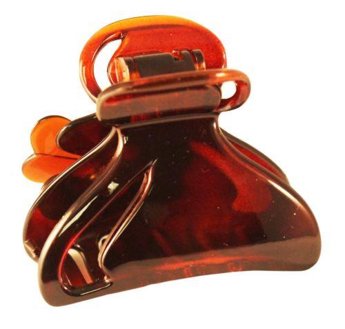 Parcelona French Beau Crystal Celluloid Shell Jaw Hair Claw Clip-PARCELONA-ebuyfashion.com