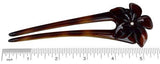 Parcelona French Belle Flower Shell Chignon Celluloid Hair U Stick Pin-PARCELONA-ebuyfashion.com