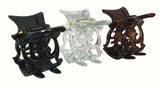 Parcelona French Celluloid Mini Tortoise Shell / Black /Clear Claw Jaw Hair Clip-Parcelona-ebuyfashion.com