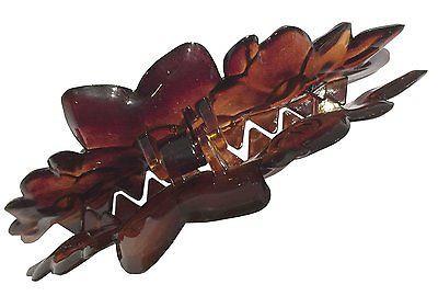 Parcelona French Clementine 3 1/2 Inch Shell Narrow Jaw Hair Claw Clip for Fine-PARCELONA-ebuyfashion.com