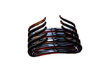 Parcelona French Crab Interlocking Large 3 3/4 Inch Shell Hair Clip Comb-PARCELONA-ebuyfashion.com