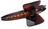 Parcelona French Cutout Extra Large Shell Black Cellulose Jaw Hair Claw Clip-parcelona-ebuyfashion.com
