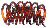 Parcelona French Dentelle Tortoise Shell Small Jaw Claw Hair Clip (2 Clips)-Parcelona-ebuyfashion.com
