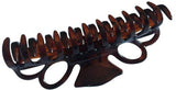 Parcelona French Double Loop Shell Extra Large Jaw Hair Claw Clip Clutcher-PARCELONA-ebuyfashion.com