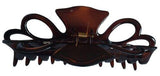 Parcelona French Double Loop Shell Extra Large Jaw Hair Claw Clip Clutcher-PARCELONA-ebuyfashion.com