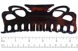 Parcelona French Double Loop Shell Extra Large Jaw Hair Claw Clip Clutcher-PARCELONA-ebuyfashion.com