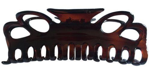 Parcelona French Double Loop Shell Extra Large Jaw Hair Claw Clip Clutcher-PARCELONA-ebuyfashion.com
