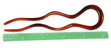 Parcelona French Extra Large 5 Inches Wavy Crink U Shaped Hair Pin-Parcelona-ebuyfashion.com
