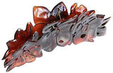 Parcelona French Extra Large Clementine Shell Celluloid Claw Jaw Hair Clip-PARCELONA-ebuyfashion.com
