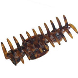 Parcelona French Extra Large Savana Celluloid Covered Spring Jaw Hair Claw Clip-PARCELONA-ebuyfashion.com