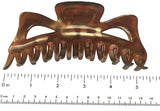 Parcelona French Extra Large Shell Golden Touch Jaw Hair Claw Clip-PARCELONA-ebuyfashion.com