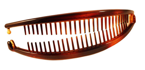 Parcelona French Extra Long Large Celluloid Shell Ponytail Banana Hair Clip-PARCELONA-ebuyfashion.com