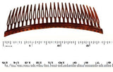 Parcelona French Large 3.5 Inch Celluloid Tortoise Shell Hair Side Comb-PARCELONA-ebuyfashion.com