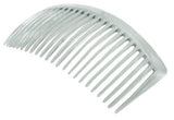 Parcelona French Large Clear 23 Teeth Celluloid Hair Side Combs 4.5 Inch-PARCELONA-ebuyfashion.com