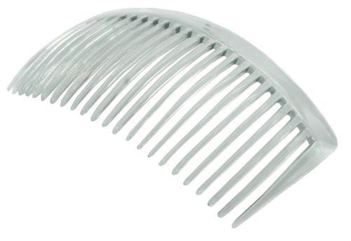 Parcelona French Large Clear 23 Teeth Celluloid Hair Side Combs 4.5 Inch-PARCELONA-ebuyfashion.com