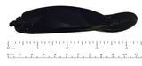 Parcelona French Large Sleek Set of 2 Black N Shell No Metal Hair Clip Barrette-PARCELONA-ebuyfashion.com