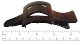 Parcelona French Large Spacer Shell Hair Clip Side Slider Jaw Claw Clip-Parcelona-ebuyfashion.com