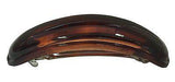 Parcelona French Medium Arch Tortoise Shell Cellulose Hair Clip Barrette-Parcelona-ebuyfashion.com
