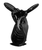 Parcelona French Medium Chat Yeux Shell & Black Celluloid Hair Claw 3.5 Inch-PARCELONA-ebuyfashion.com