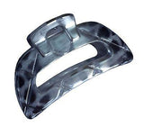 Parcelona French Medium Hand Painted Grey Peach Jaw Hair Claw Clamp-PARCELONA-ebuyfashion.com
