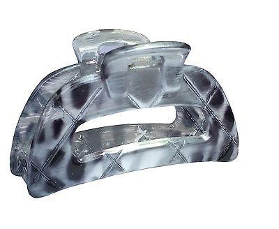 Parcelona French Medium Hand Painted Grey Peach Jaw Hair Claw Clamp-PARCELONA-ebuyfashion.com
