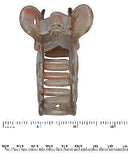 Parcelona French Medium Hand Painted Grey Peach Jaw Hair Claw Clamp-PARCELONA-ebuyfashion.com